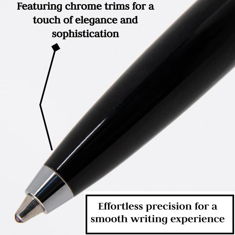 Monteverde USA Poquito Stylus Pen - Red & Black | Compact Metal Ballpoint Pen with Capacitive Stylus | Refillable with D1 Standard International Mini Ballpoint Refills - Image 2